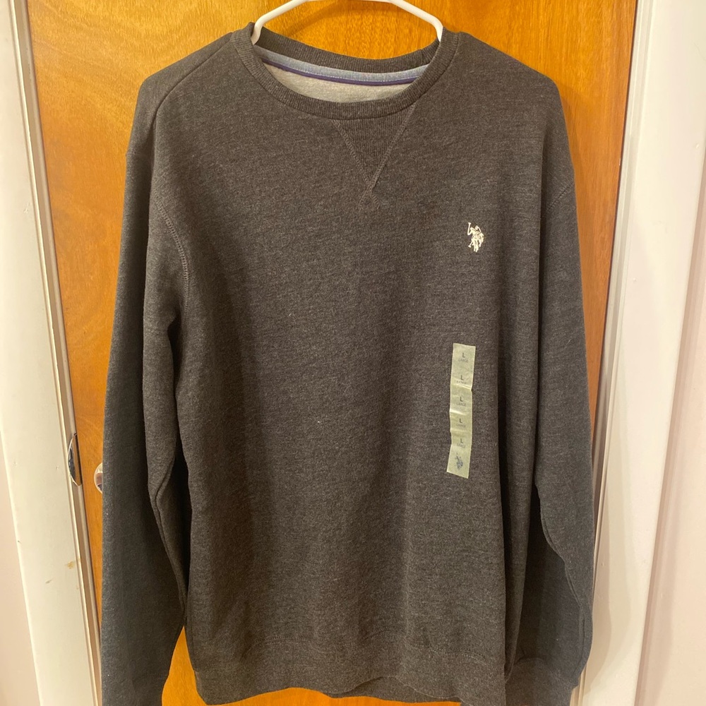 Men's Charcoal Sweater - Polo By Ralph Lauren